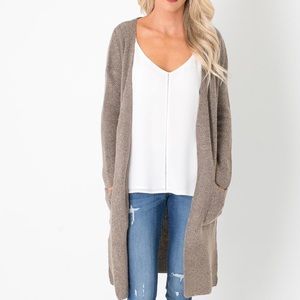 Long Tan Cardigan